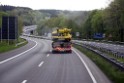 VU Gefahrgut LKW umgestuerzt A 4 Rich Koeln Hoehe AS Gummersbach P013